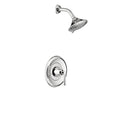Estate® 1.8 gpm/6.8 L/min Shower Trim Kit With Water-Saving 3-Function Showerhead, Double Ceramic Pressure Balance Cartridge With Lever Handle