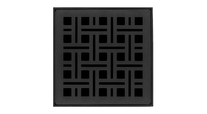 Infinity Components  4in x 4in Weave Pattern Decorative Plate for V4, VD4, VDB4