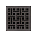 4in x 4in VDB 4 Complete Kit with Weave Pattern Decorative Plate, 2in, 3in aVD 4in Outlet