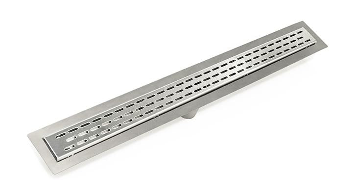 FF Series Complete Kit with 2 1/2in Perforated Offset Oval Grate