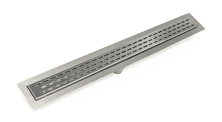 FF Series Complete Kit with 2 1/2in Perforated Offset Oval Grate