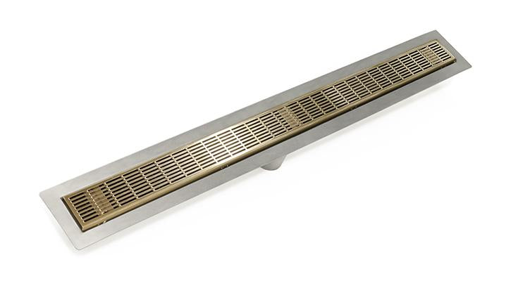 FF Series Complete Kit with 2 1/2in Perforated Slotted Grate