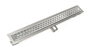 FT Series Complete Kit with 2 1/2in Perforated Offset Oval Grate