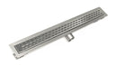 FT Series Complete Kit with 2 1/2in Perforated Offset Oval Grate
