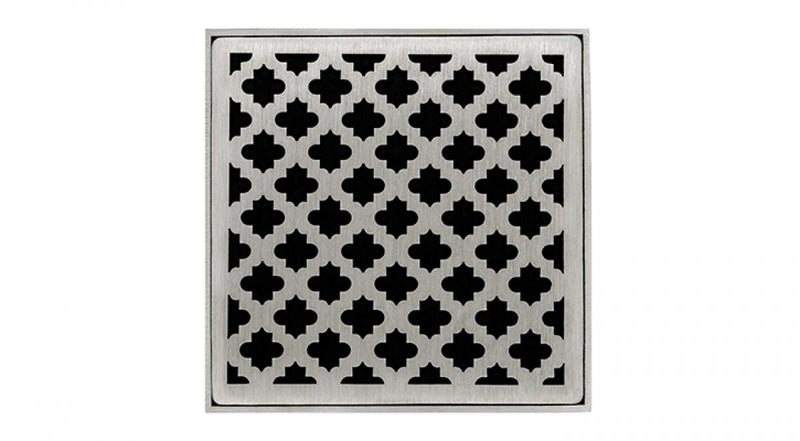 4in x 4in MDB 4 Complete Kit with Moor Pattern Decorative Plate, 2in, 3in and 4in Outlet