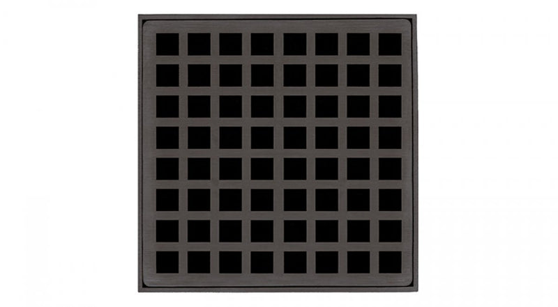 5in x 5in QDB 5 Complete Kit with Squares Pattern Decorative Plate, 2in, 3in aQD 4in Outlet