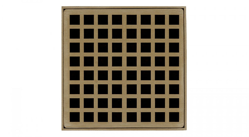 5in x 5in QDB 5 Complete Kit with Squares Pattern Decorative Plate, 2in, 3in aQD 4in Outlet