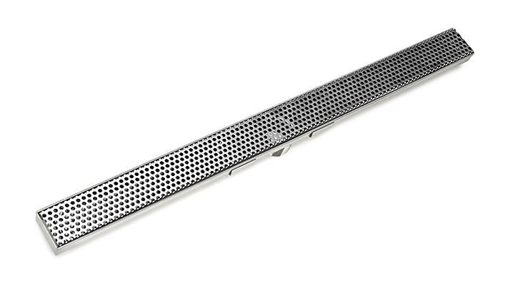 S-Stainless Steel Series Complete Kit with 2 1/2in Perforated Circle Pattern Grate