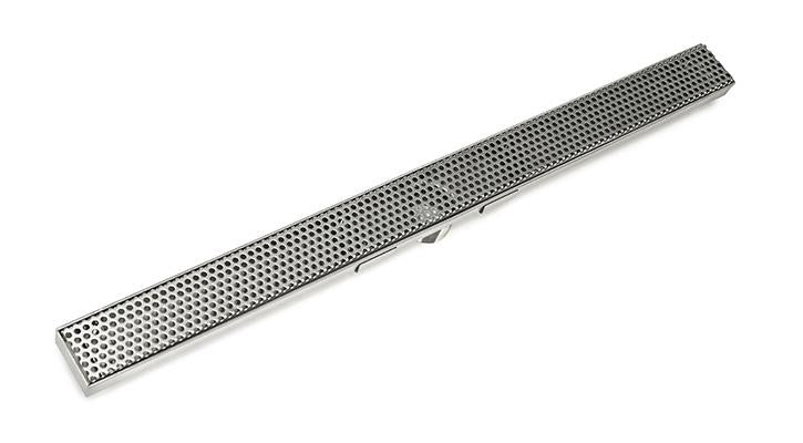 S-Stainless Steel Series Complete Kit with 2 1/2in Perforated Circle Pattern Grate