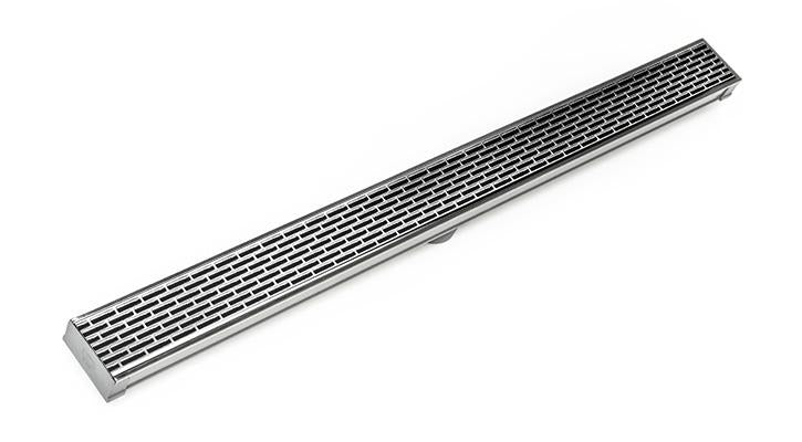 S-PVC Series Low Profile Complete Kit with 2 1/2in Perforated Offset Slot Grate