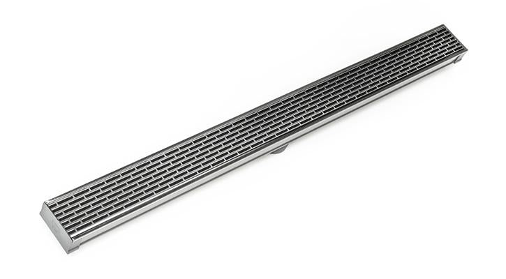 S-PVC Series Low Profile Complete Kit with 2 1/2in Perforated Offset Slot Grate