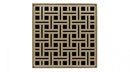 5in x 5in VDB 5 Complete Kit with Weave Pattern Decorative Plate, 2in, 3in aVD 4in Outlet